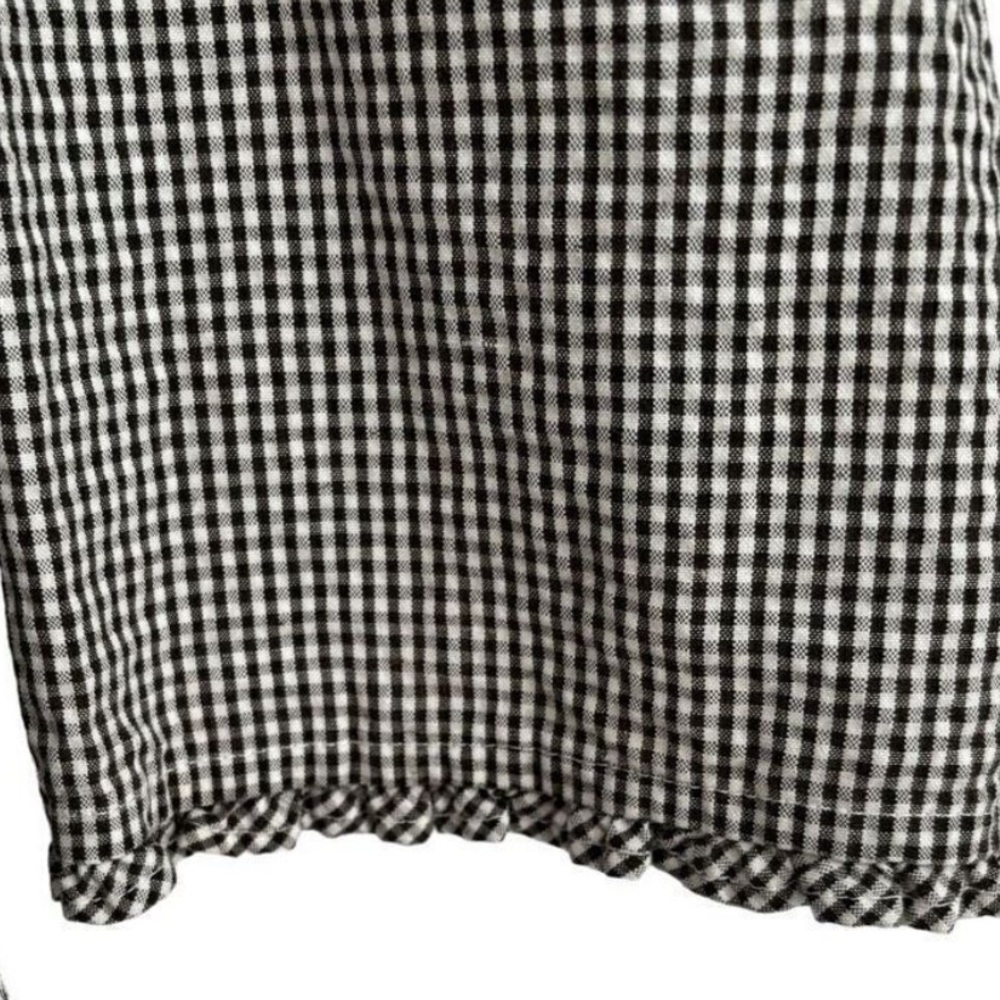 Eileen West Plus Size Women’s Lightweight Black & White Seersucker Robe size 1X - Picture 13 of 16